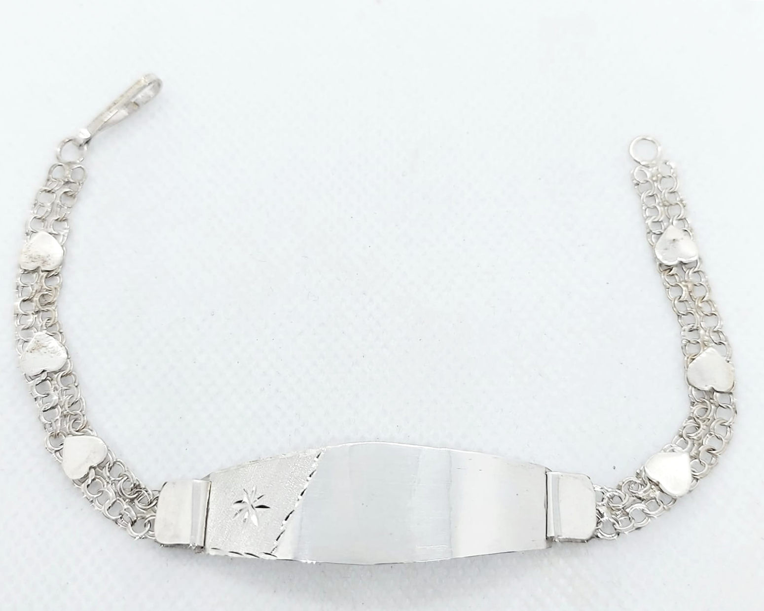 Silver Ladie ID Band